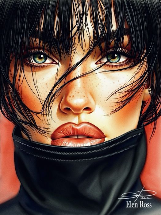 Digital art  портрети БЕЗКОШТОВНО