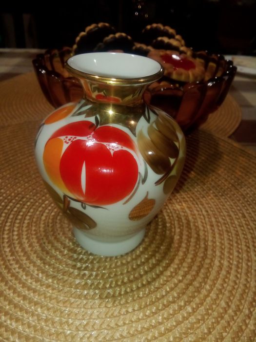 Ваза ЛФЗ.Миниатюрная вазочка -подбукетник