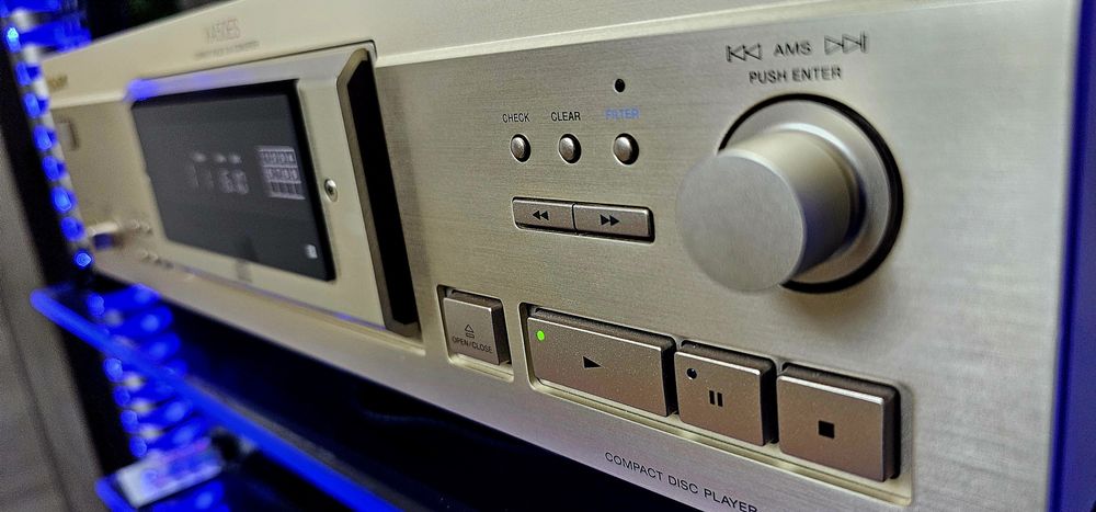 SONY CDP XA50ES+oryginalny pilot, szampański-idealny stan