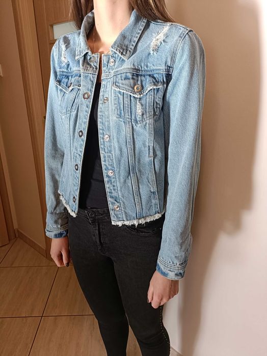 Kurtka jeansowa krótka Top Secret