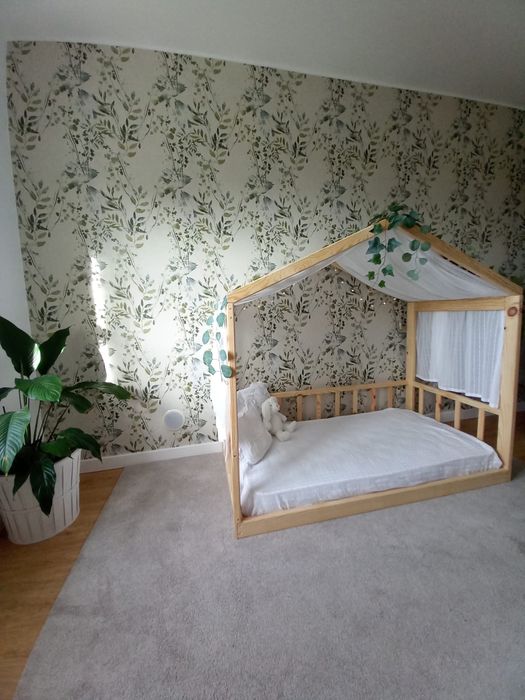 Cama Montessori madeira bebé sem colchão