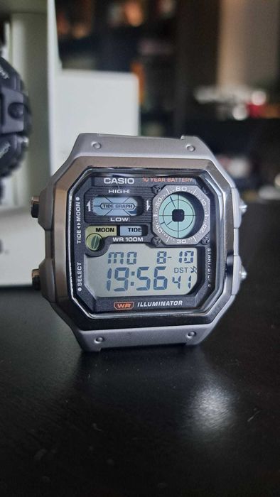 Casio WS-1700H Steel/Aço mod