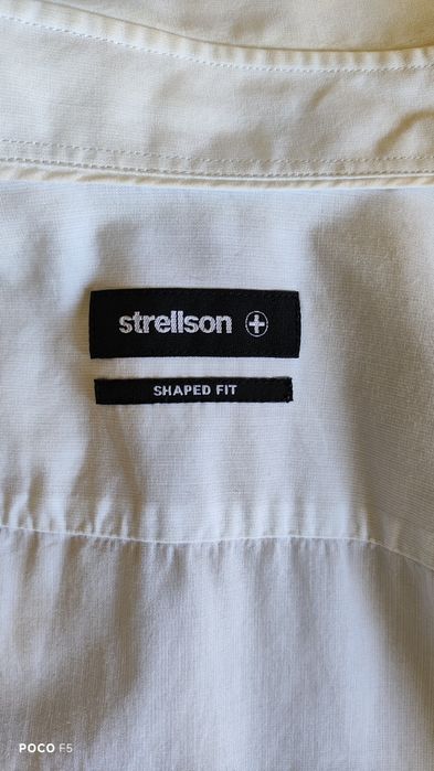 Strellson taliowana jasnobłękitna koszula rozm 43