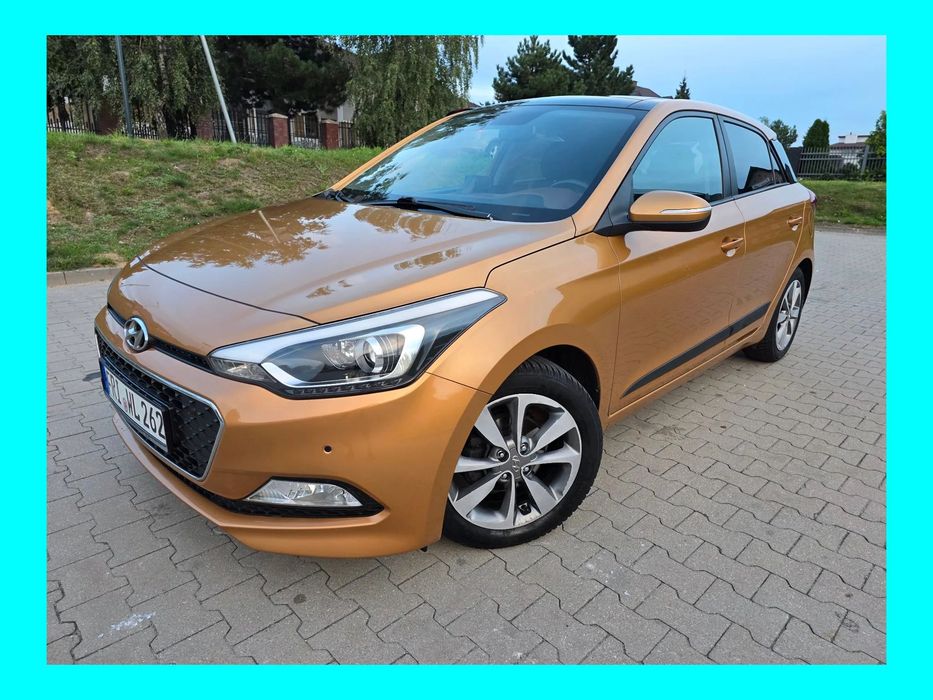 Hyundai i20 i20•1.4 Benzyna•2015•Panorama•Bogata Opcja•