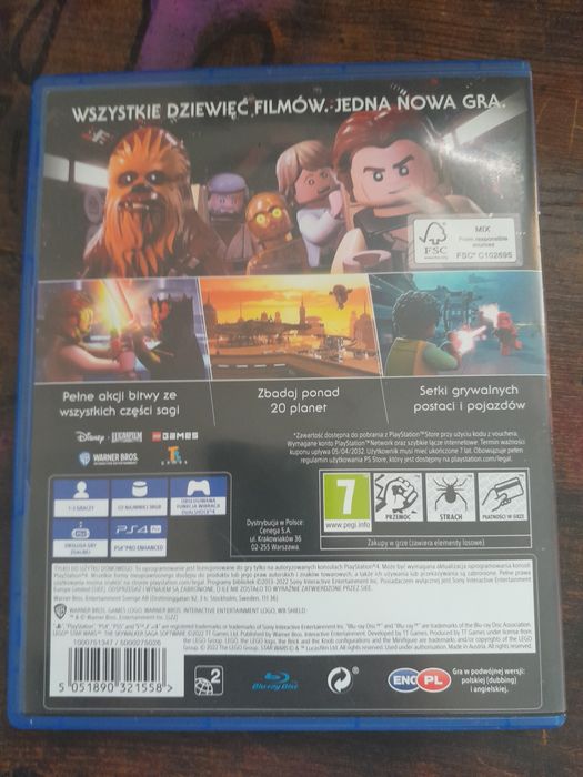 Gwiezdne wojny saga skywalkerów na ps4