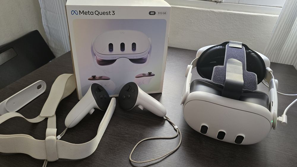 Óculos de realidade virtual Meta quest 3
