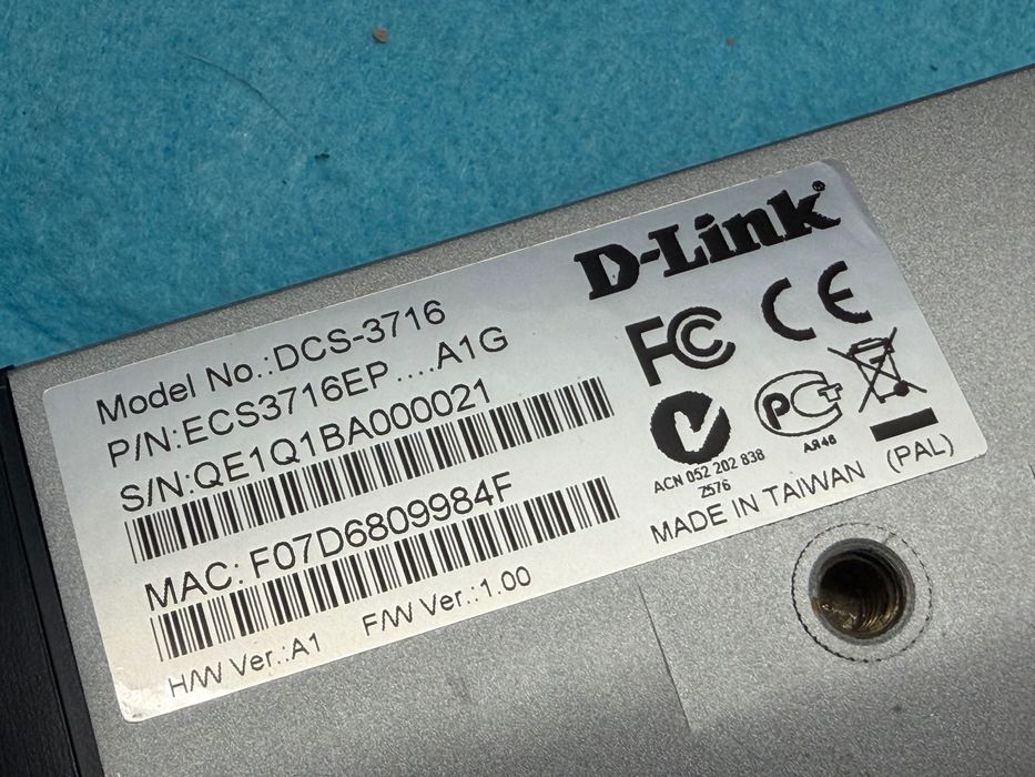 Camara Segurança POE D-LINK DSC-3716