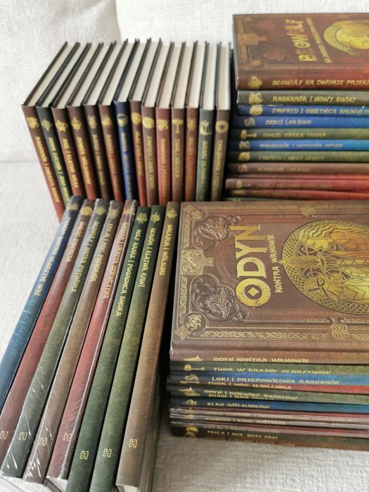 Kolekcja Hachette Mitologia Nordycka tomy 1-90 stan idealny
