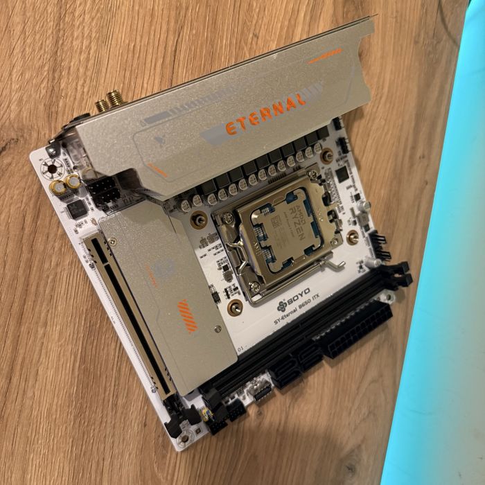 Комплект B650 + ryzen 5 7500f