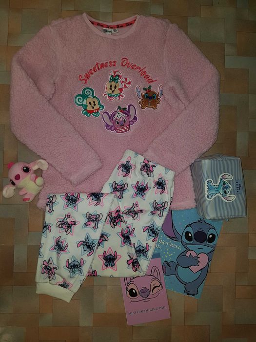 Мега теплый комплект Primark Стич 13-15 лет 164см пижама Disney Stitch