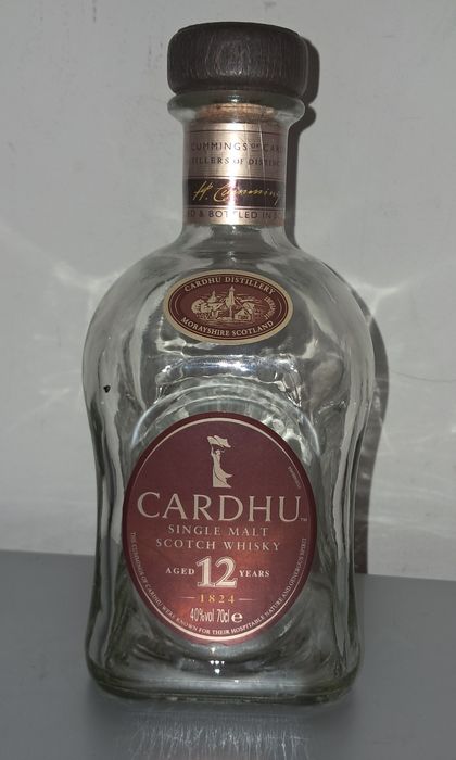 Empty Cardhu Bottle447257598220707841