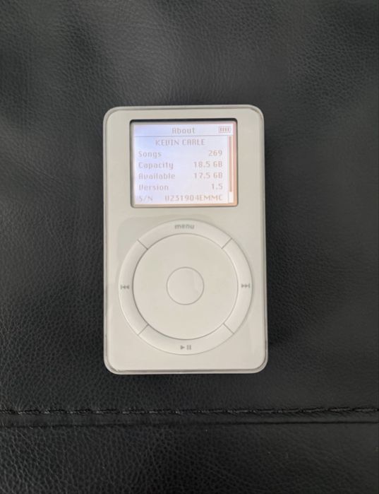 Ipod classic 20gb a 1019