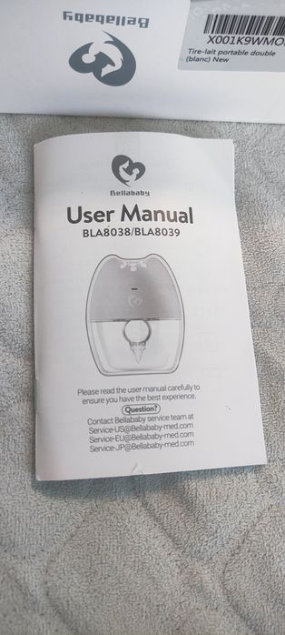 Молоковідсмоктувачі Bellababy Hands-Free , model BLA8039  + Ручний насос у подарунок