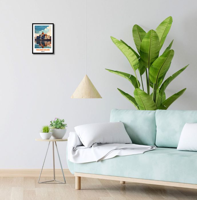 Plakat 21x29,7cm Parliament Building, Budapest