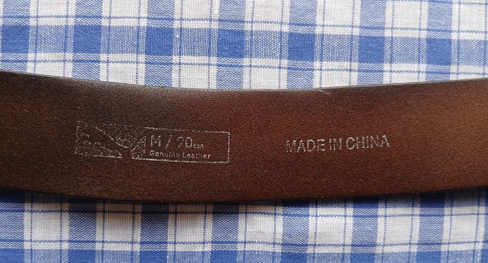 Оригинал кожаный ремень Puma size M 90