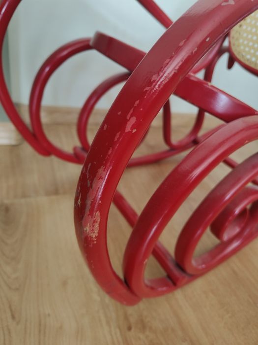 Fotel bujany dla dzieci PRL