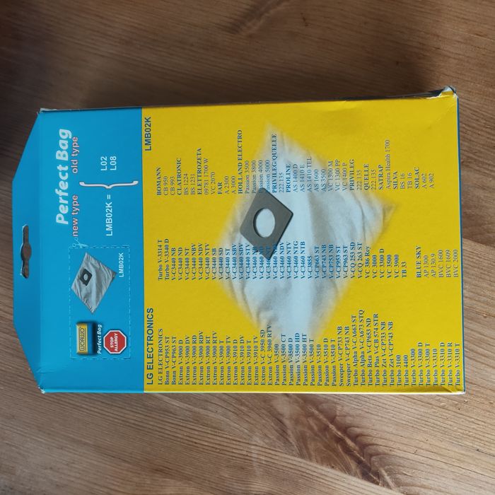 Worki LG Elektrolux LMB02K 14 szt WORWO