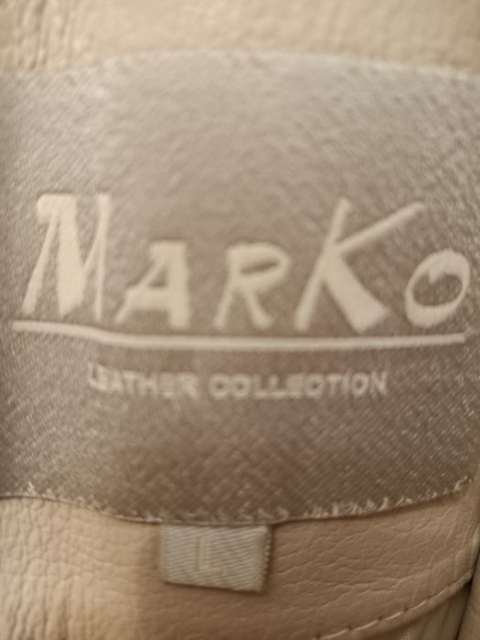Płaszcz kurtka skórzana Marko L