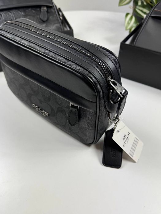 Сумка Coach , месенджер коуч , сумка через плече коач
