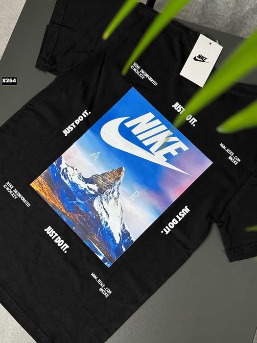 Биг Лого Принт » Новая Футболка Nike Jordan Air Max » Найк Джордан