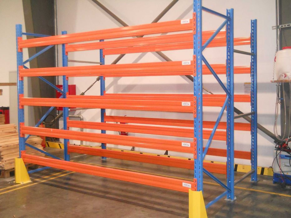 Regał magazynowy B10 do blach / płyt meblowych - paletowe przemysłowe