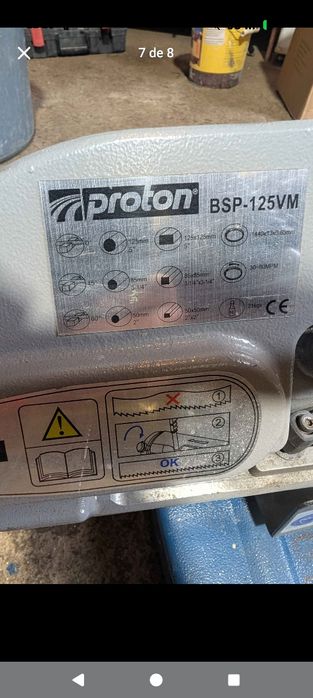 Serra de fita Metal proton