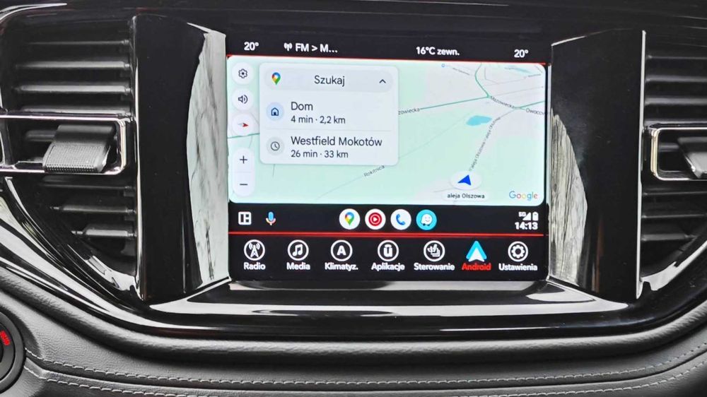 Dodge Durango konwersja lampy USA/EU zmiana