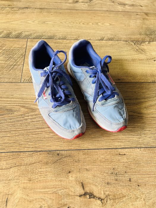 Damskie buty sportowe adidasy Reebok Classic Jogger 38 niebieskie fiol