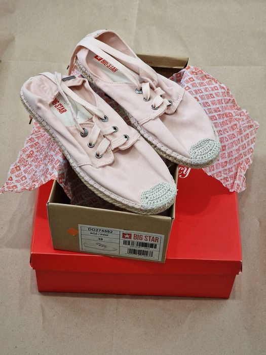 Жіночі мокасини Big Star рожевого кольору, р36
