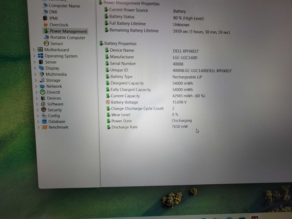 Dell Inspiron 16 5635 amd ryzen 5 7530u 8gb ddr4 512ssd
