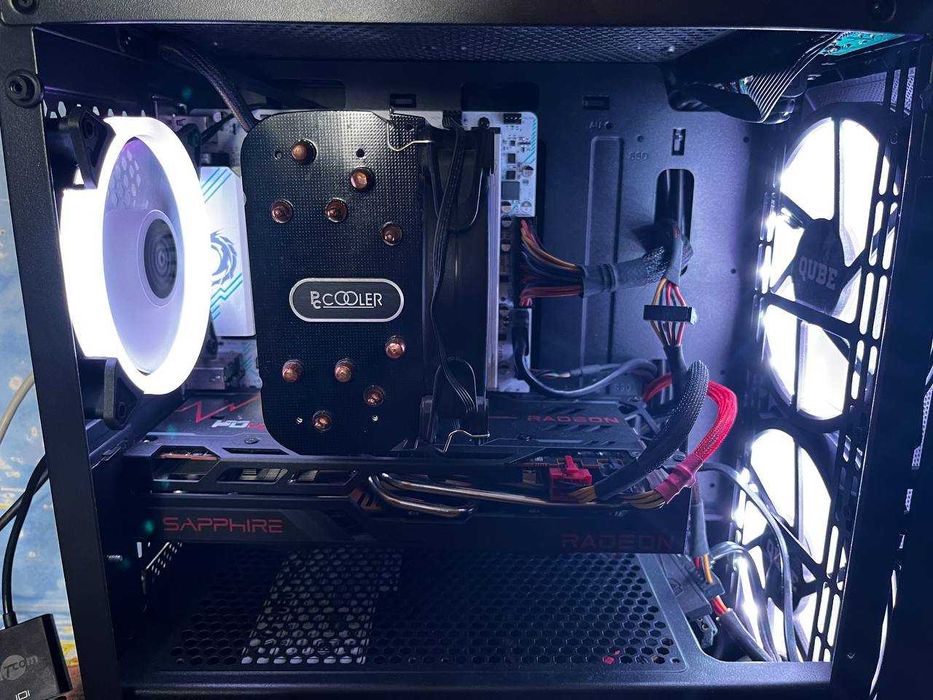 Ігровий Ryzen 7 3700x AMD RX6700 XT 32gb ОЗУ SSD M2 1tb Kingston RGB