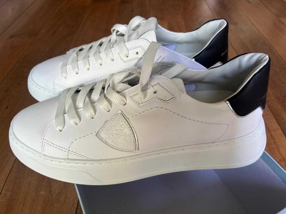 Sneakersy PHILIPPE MODEL Temple BTLD V010 Blanc noir 41