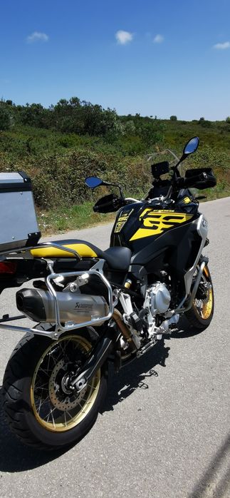 BMW f 850 GSA 40° aniversário  Akrapovič