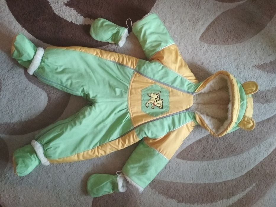 Зимний комбинезон на овчине