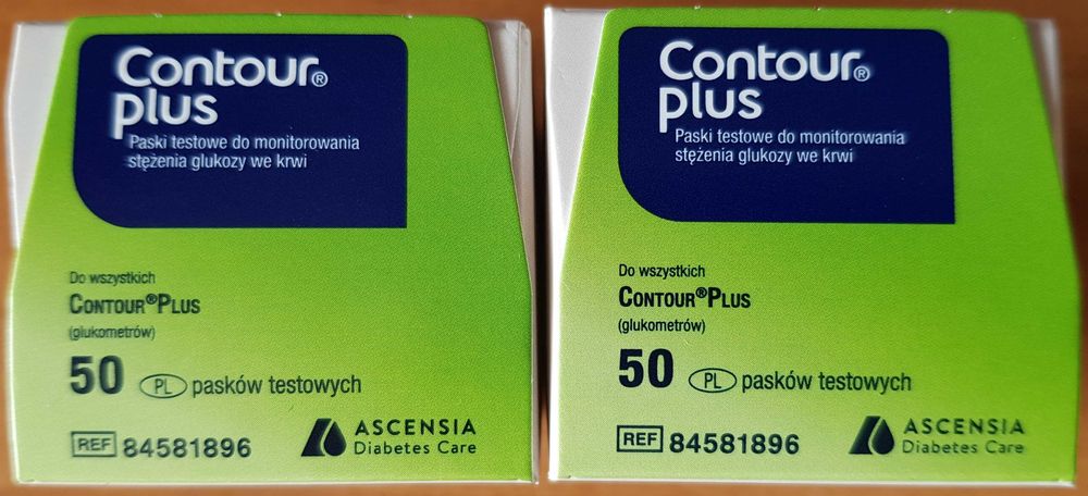 Paski Contour Plus 2 opakowania