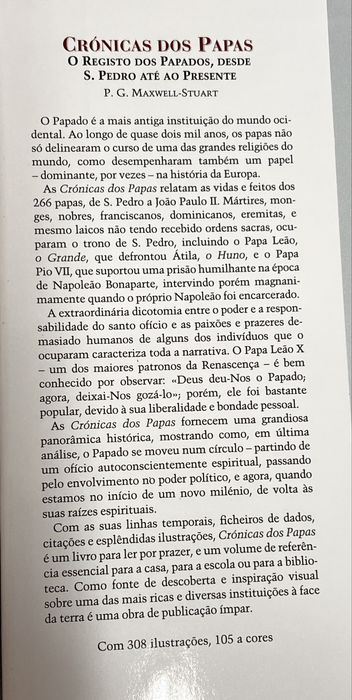 Crónicas dos Papas - O Registo dos Papados desde S. Pedro até Presente