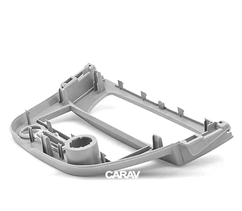 MOLDURA ADAPTADOR CINZA ESCURO PARA RADIO 1-DIN PARA RENAULT MEGANE 08-15 FLUENCE 09+