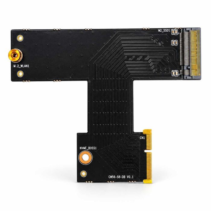 Adapter M.2 NVMe SSD ChangWang CW56-58 CW56-58-DB V0.1 płytka rozszerzeń