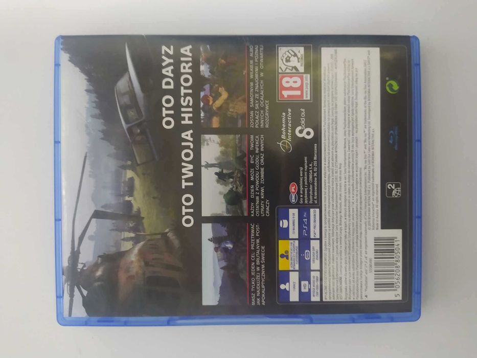 DayZ PS4 Polska okładka