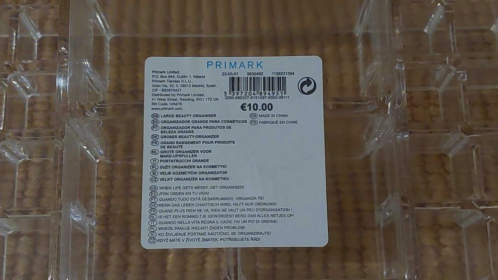 Acrílico de Organização | Primark