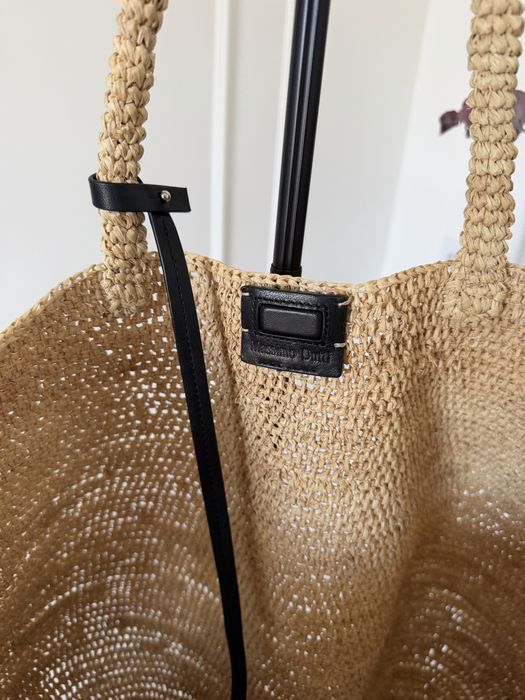 Сумка з рафії massimo dutti limited edition