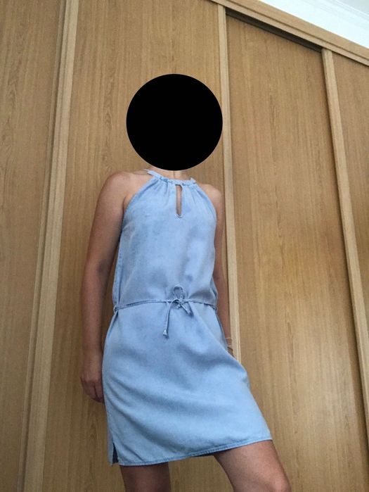 Vestido de ganga fina da Salsa (Original)