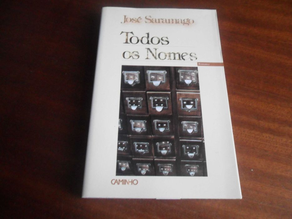 "TODOS OS NOMES" de José Saramago - 1ª Edição de 1997