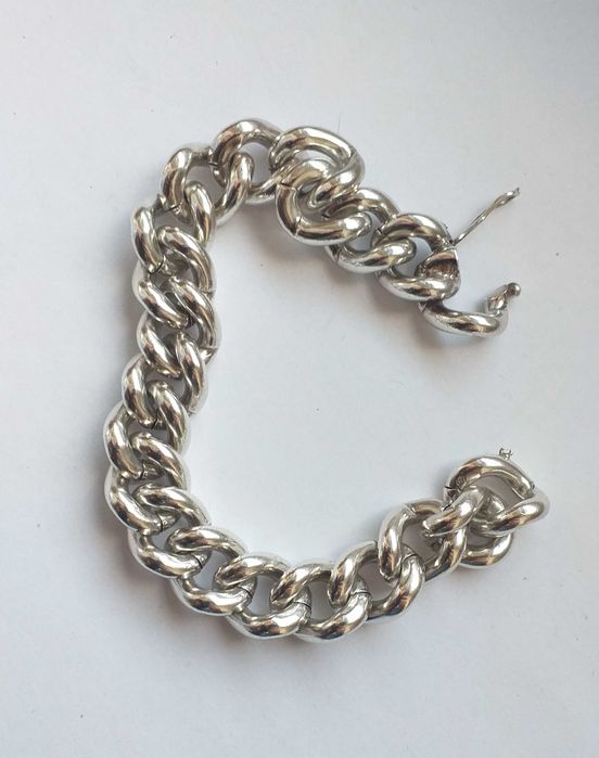 Bransoleta Warmet srebro 925 112,17 gram.