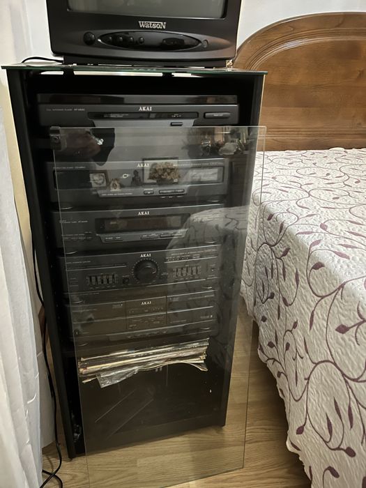 Aparelhagem Akai + Colunas Akai