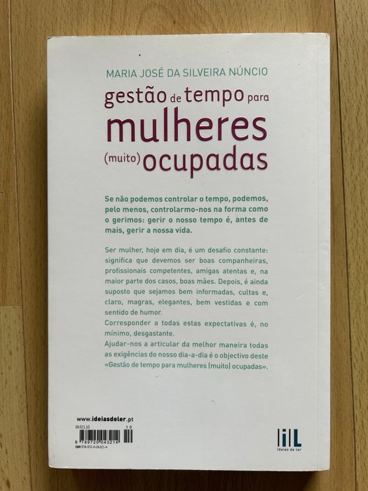 Livro “Gestão de tempo para mukheres muito ocupadas