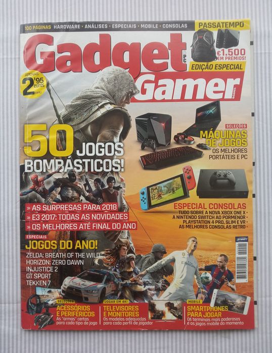 8 revistas GADGET e GADGET GAMER , interessante