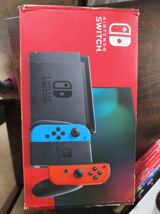 Nintendo Switch konsola plus gry