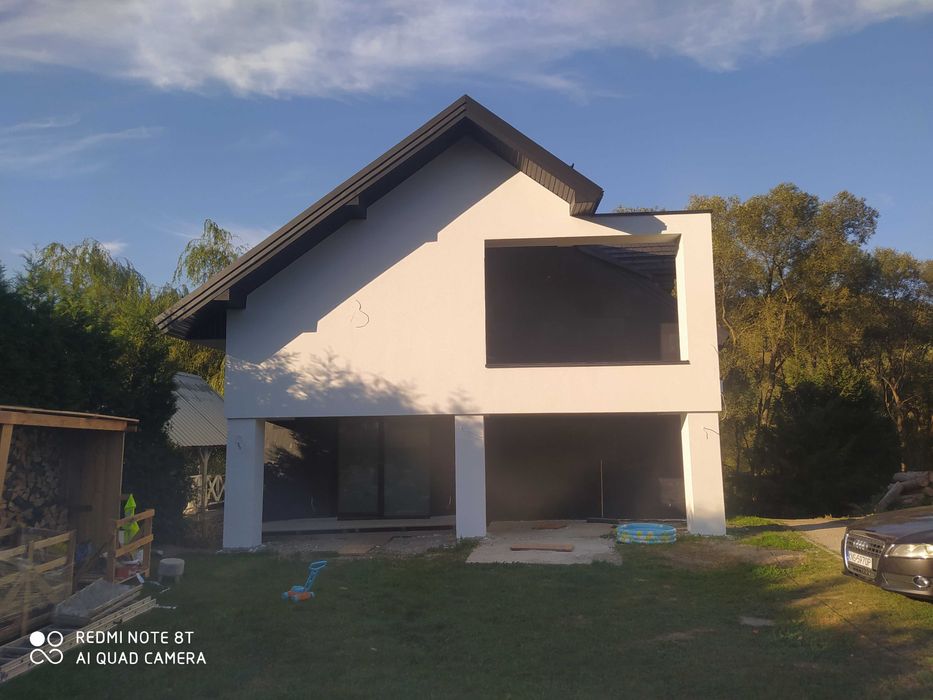 Wylewki maszynowe, tynki maszynowe, elewacje