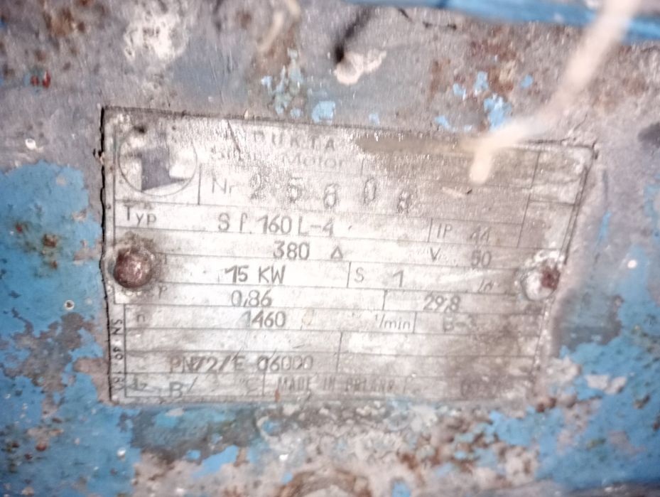 Sprzedam silnik 15KW